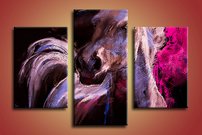 obraz na stenu ruzovy kon 3