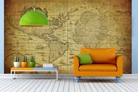 Fototapeta - Stará Mapa - MP 0017