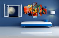 obraz na stenu hudba 4