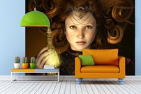 Tapeta Dievča s lampou - SF 0069