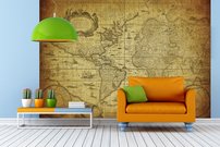 Fototapeta - Stará Mapa - MP 0017