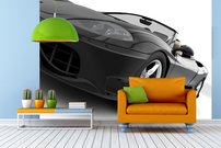 Tapeta Čierne auto - AM 0022