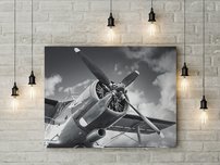 obraz na stenu vrtulove lietadlo 3