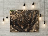 obraz na stenu chrám kailas  - 3