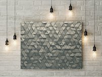 obraz na stenu trojuholnik OD 3