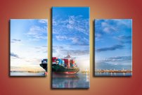 obraz na stenu mala nakladna lod 1