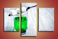 obraz na stenu zelena voda OD 1