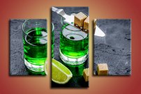 obraz na stenu kocky na pohari OD 2