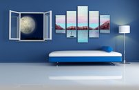 obraz na stenu malovana pltka 4