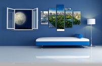 obraz na stenu moderny park - 5