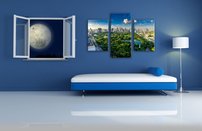 obraz na stenu moderny park - 6