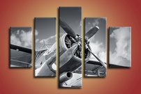 obraz na stenu vrtulove lietadlo 1