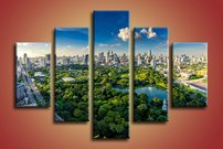 obraz na stenu moderny park - 2