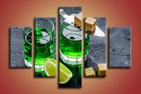 obraz na stenu kocky na pohari OD 1