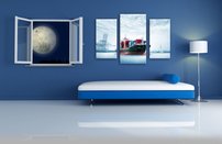 obraz na stenu velka nakladna lod 3