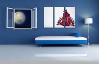 obraz na stenu ruksak OD 2