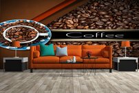 fototapeta kava, kaviaren interier 2