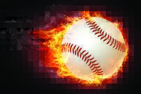 Tapeta Horiaca lopta - OH 0005