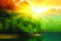 Tapeta Slnečné lúče - PK 0052