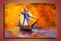 Obraz Maľovaná plachetnica tit. strana