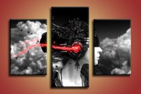 Obraz na stenu Dievca s prilbou 3