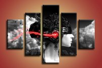 Obraz na stenu Dievca s prilbou 4