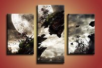 obraz na stenu zem bez gravitácie 3