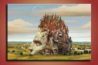 Obraz na stenu Mestecko 1