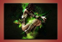 Obraz na stenu Dievca 1