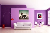 Obraz na stenu Dievča s klobúkom 4