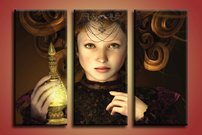 Obraz na stenu Dievca s lampou 2