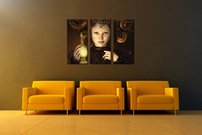 Obraz na stenu Dievca s lampou 3