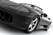 Tapeta Čierne auto - AM 0022