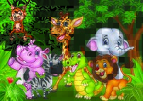 fototapeta divoke zvieratka interier 4