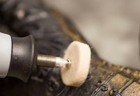 lestenie kovovej sochy 4