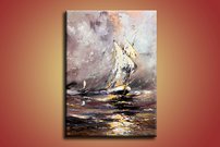 obraz na stenu plachetnica 1