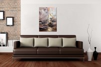 obraz na stenu plachetnica 2