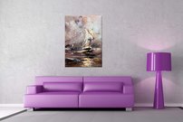 obraz na stenu plachetnica 4