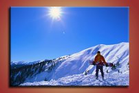 Obraz na stenu Snowboarding 1