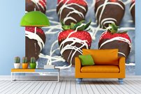 Tapeta Jahody v čokoláde - JN 0026