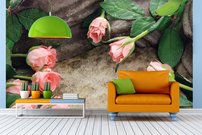 Tapeta Ružové ruže - KV 0021