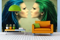 Tapeta Blue and Green-AT 0079