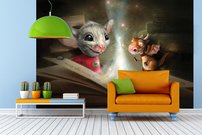 Tapeta Myška a dráčik - AN 0029
