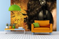 Tapeta Slúchadlá - HT 0012