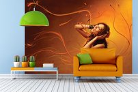 Tapeta Slúchadlá - HT 0016