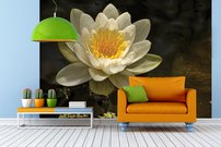 Tapeta Lekno biele - KV 0108