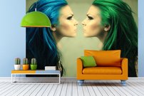 Tapeta Blue and Green-AT 0079