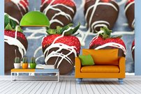 Tapeta Jahody v čokoláde - JN 0026