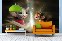 Tapeta Myška a dráčik - AN 0029