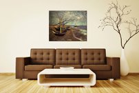 rybárske lode na pláži - VG 0035